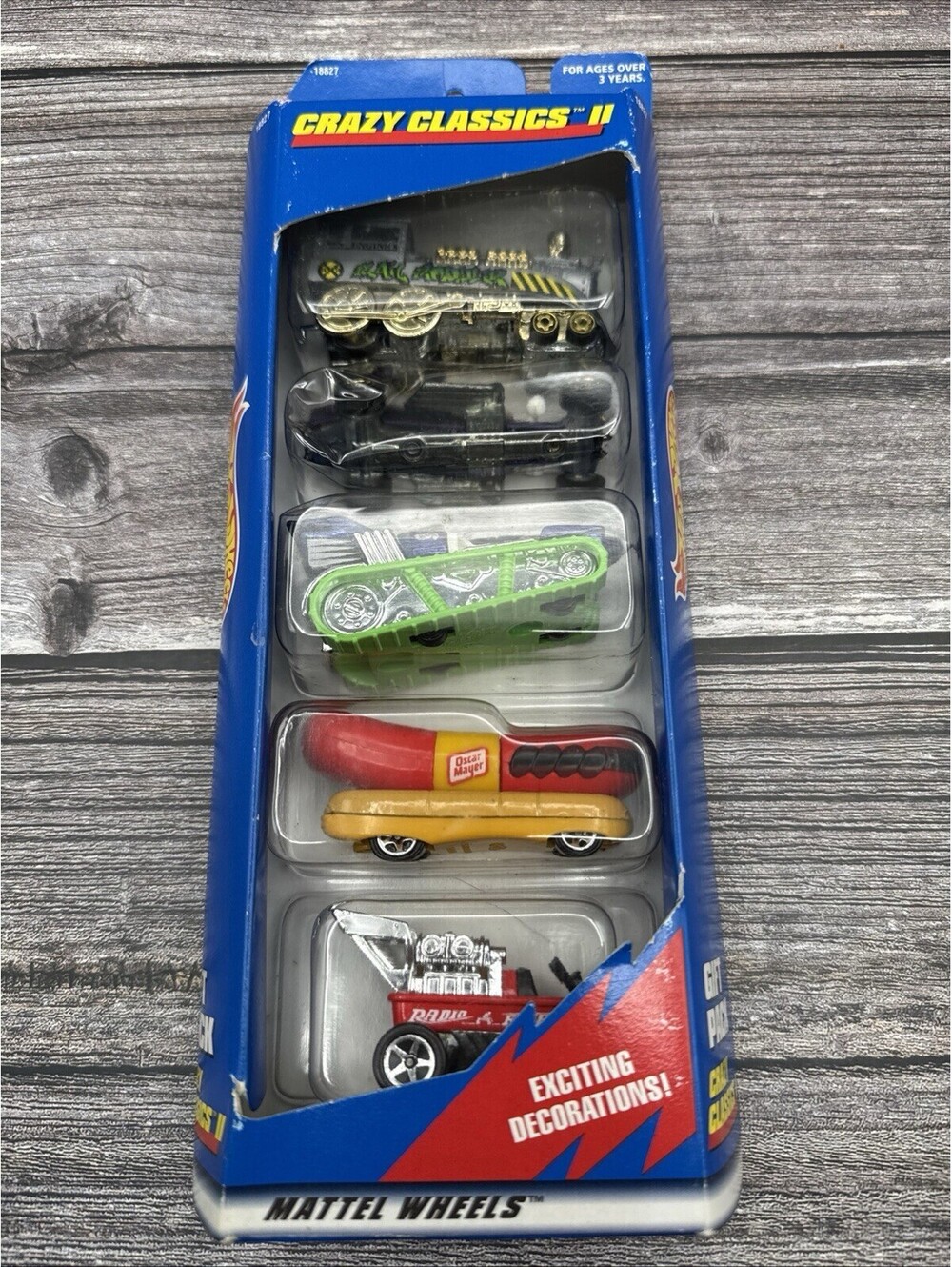 Hot Wheels Crazy Classics II 5 Car Gift Pack